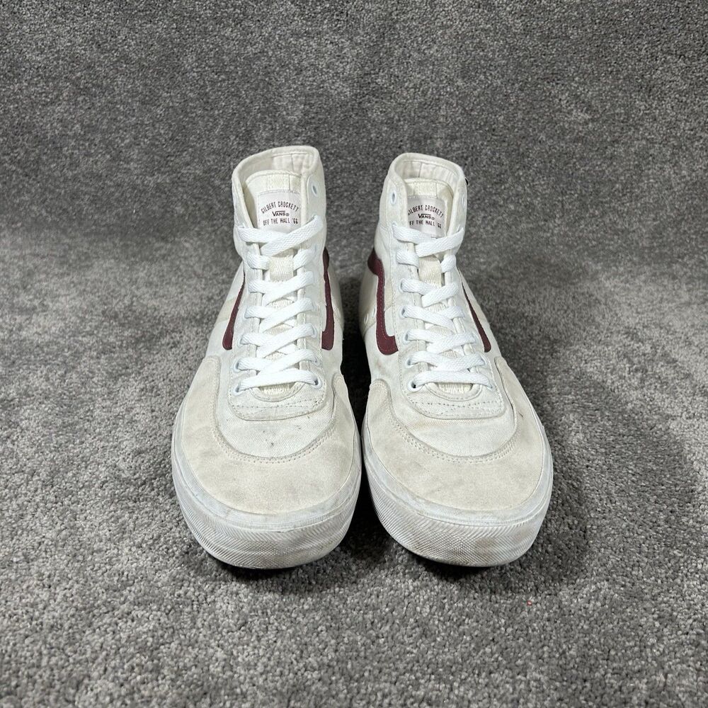 Vans Gilbert Crockett Off The Wall 66 Mens Size 13 White PopCush Athletic Shoes - Picture 3 of 13
